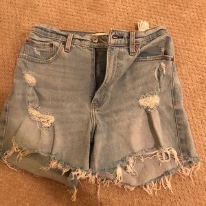 High Rise Mom Shorts